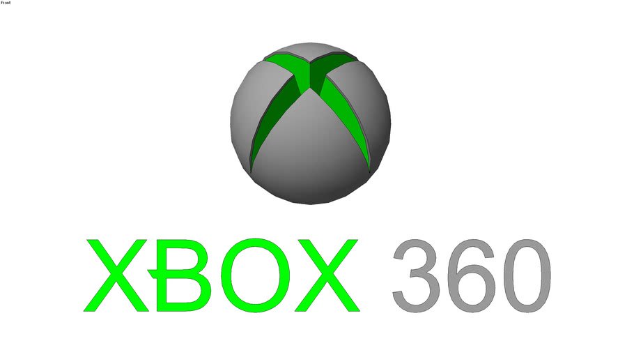 XBOX 360's Logo is an Example of a 3D Logo