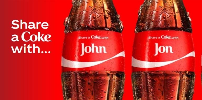 The Share a Coke Campaign