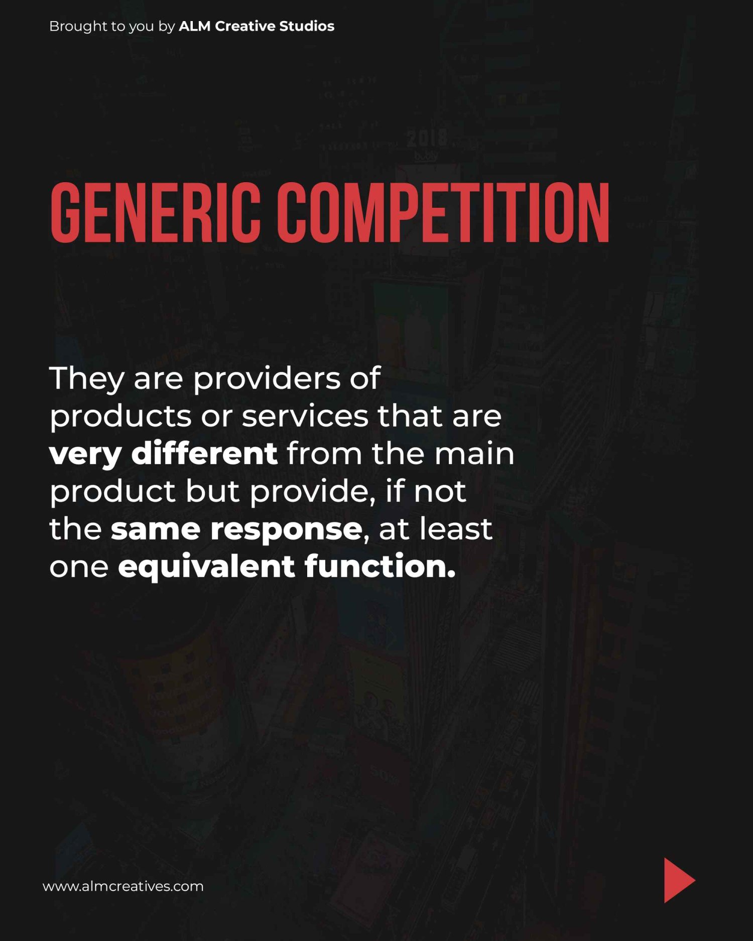 Generic Competitors